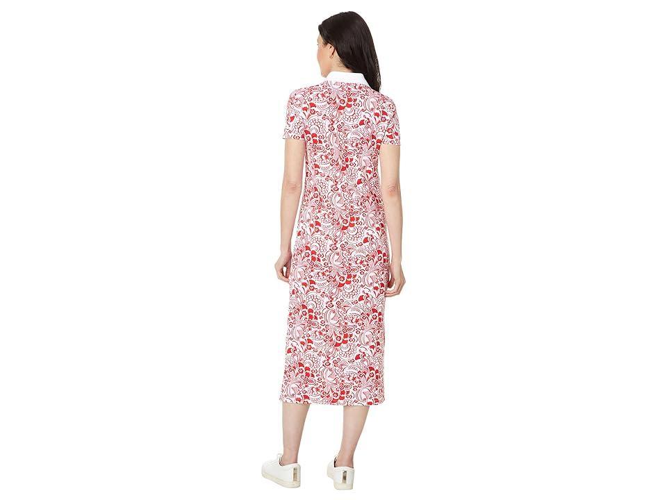 Women's Floral-Print Short-Sleeve Dress Product Image