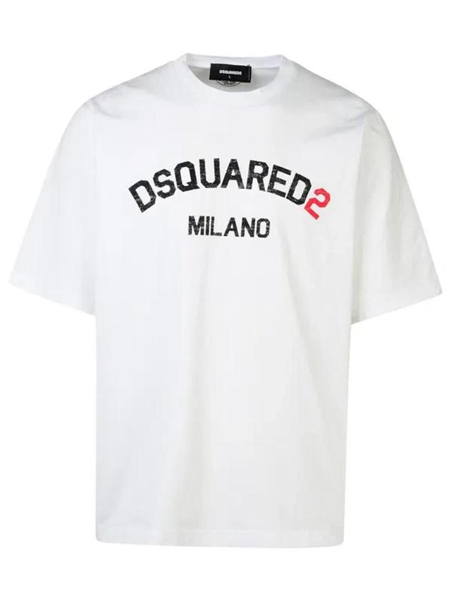 DSQUARED2 Topwear In White Product Image