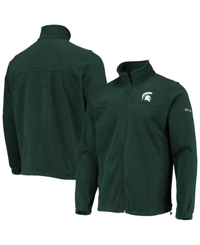 Mens Green Michigan State Spartans Flanker Iii Fleece Team Full-Zip Jacket Product Image