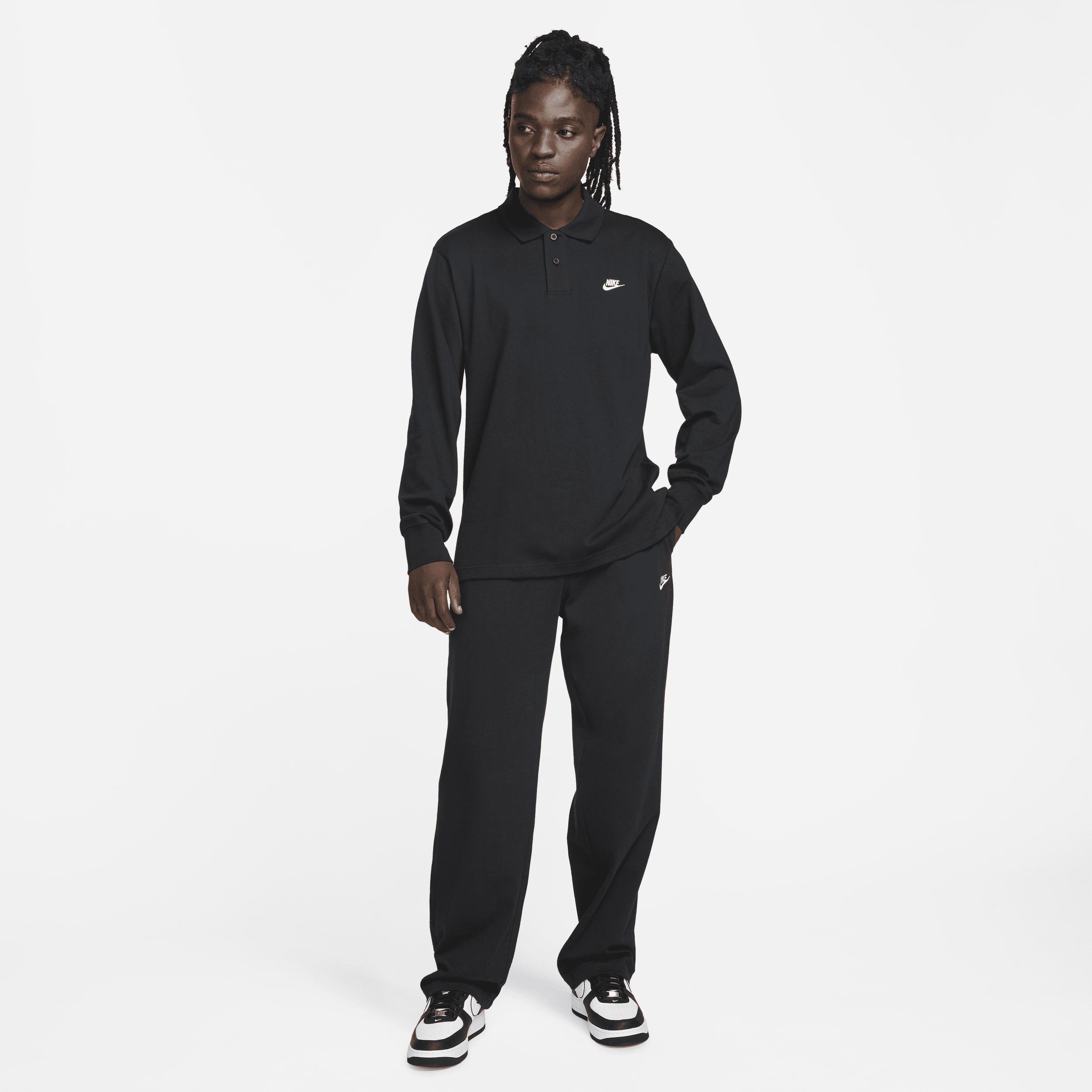 Mens Nike Sportswear Club Knit Open-Hem Pants Product Image