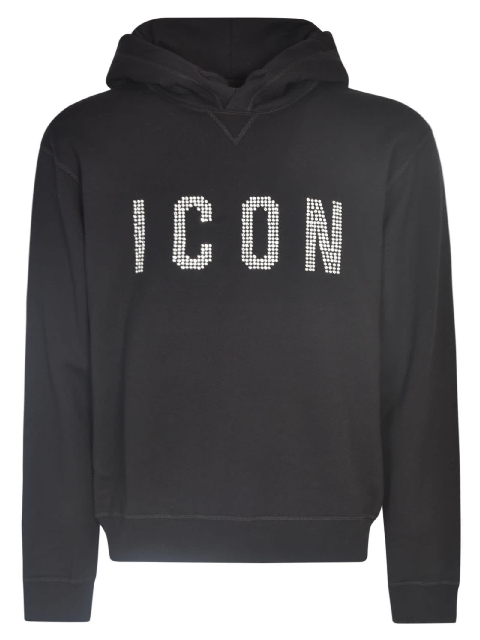 DSQUARED2 Cool Fit Black Hoodie Product Image