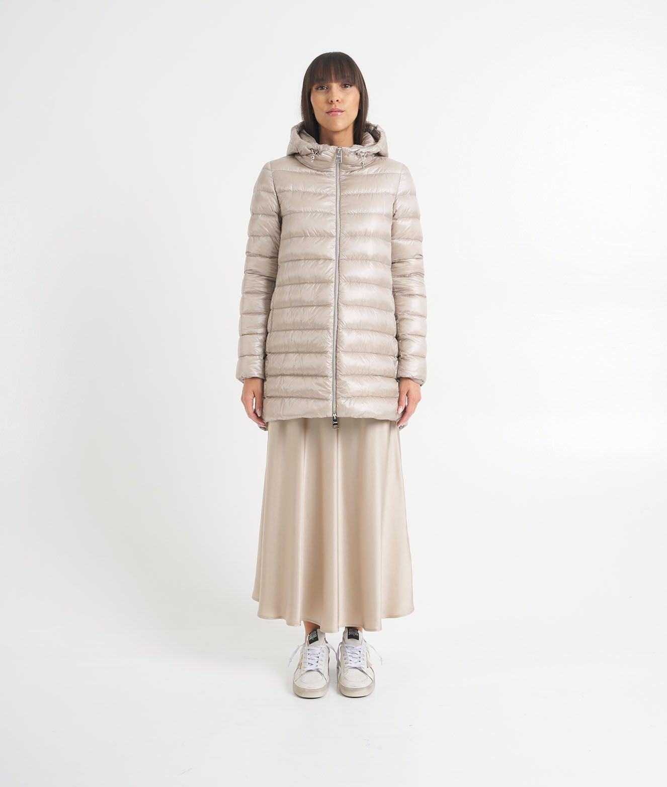 Cappotto trapuntato in piuma Female Product Image