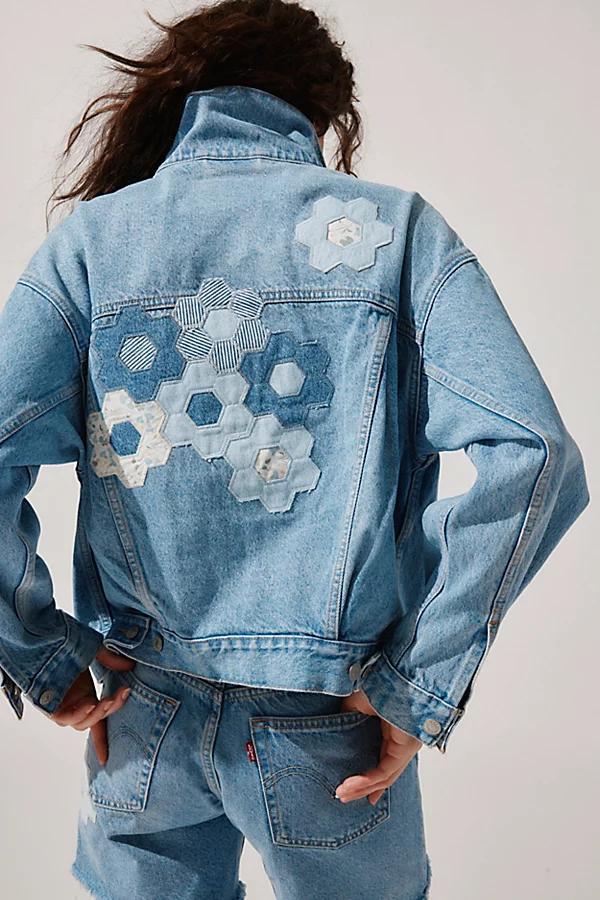 Levis 90s Denim Trucker Jacket Womens at Urban Outfitters Product Image