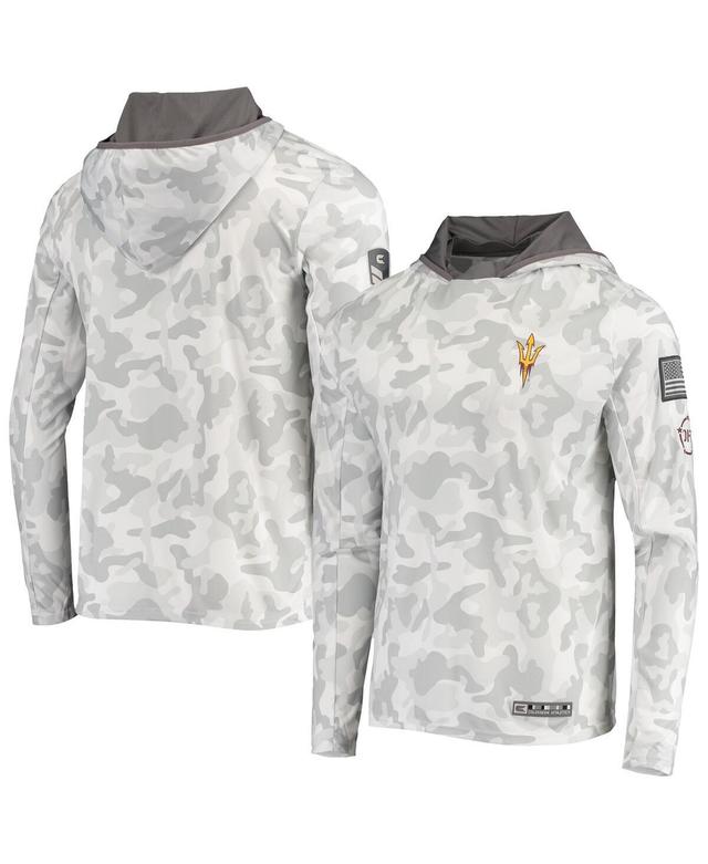 Mens Arctic Camo Arizona State Sun Devils Oht Military-Inspired Appreciation Long Sleeve Hoodie Top Product Image