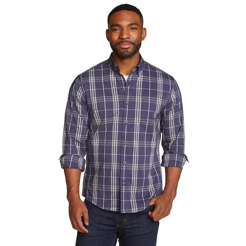 Big & Tall Eddie Bauer Long Sleeve Voyager Flex Shirt, Mens Product Image