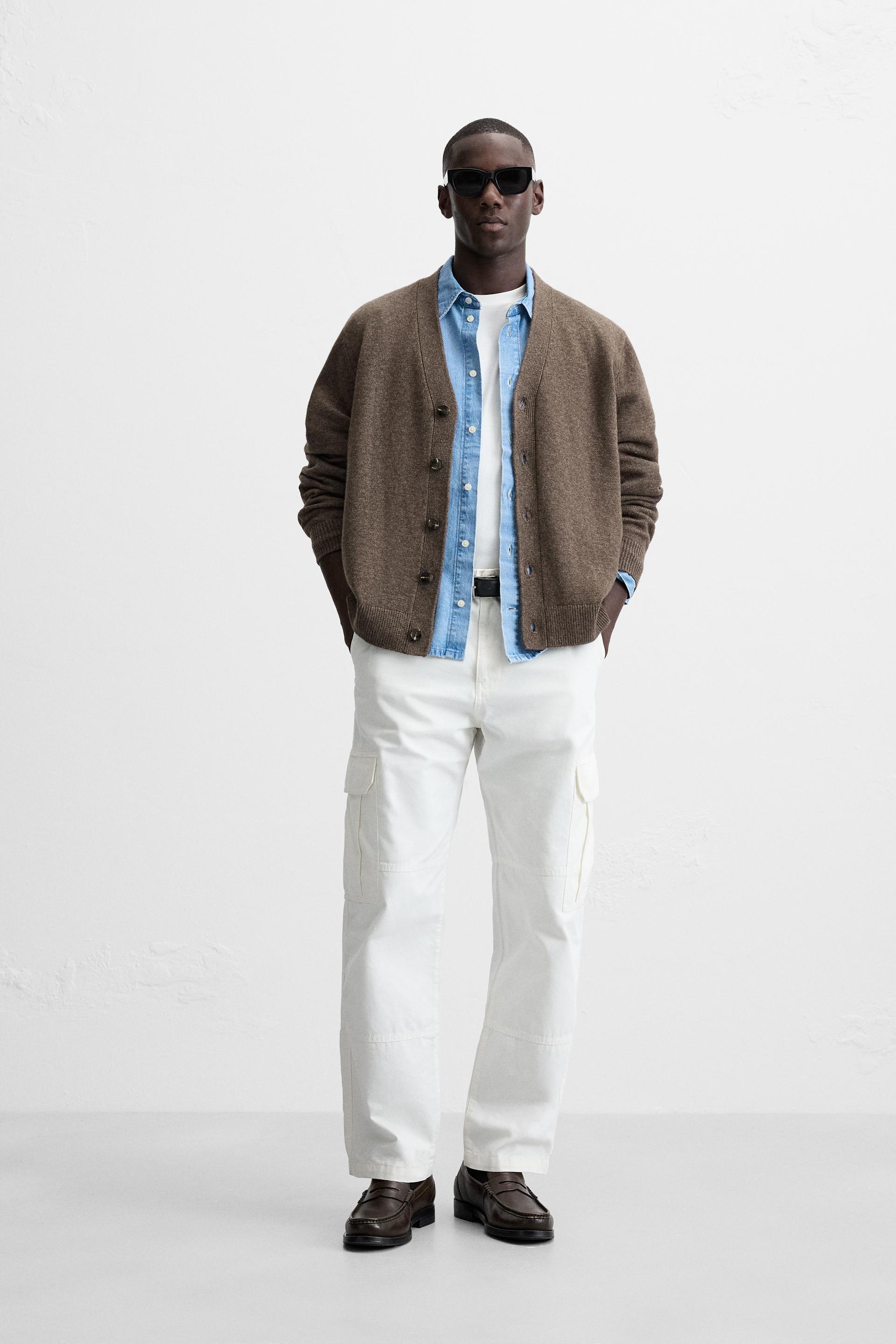 WOOL - CASHMERE CARDIGAN Product Image