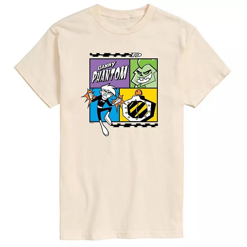 Mens Danny Phantom Grid Graphic Tee Ivory Product Image