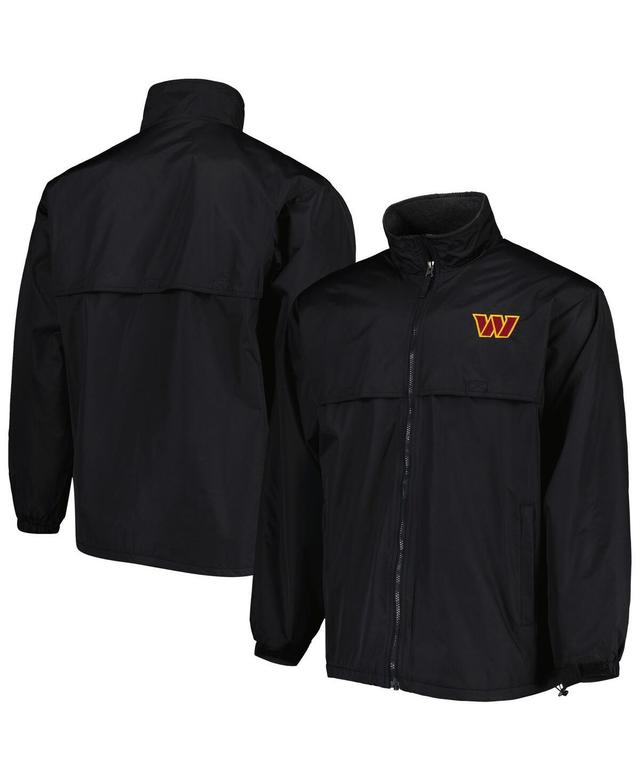 Mens Dunbrooke Black Washington Commanders Triumph Fleece Full-Zip Jacket Product Image