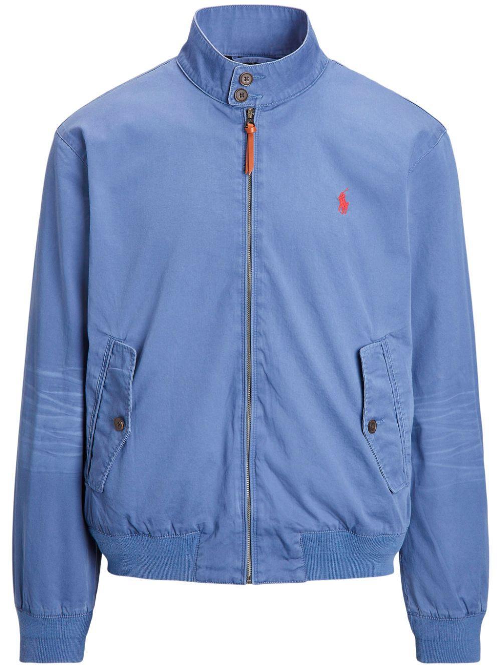 POLO RALPH LAUREN Polo Pony Cotton Jacket In Blue Product Image