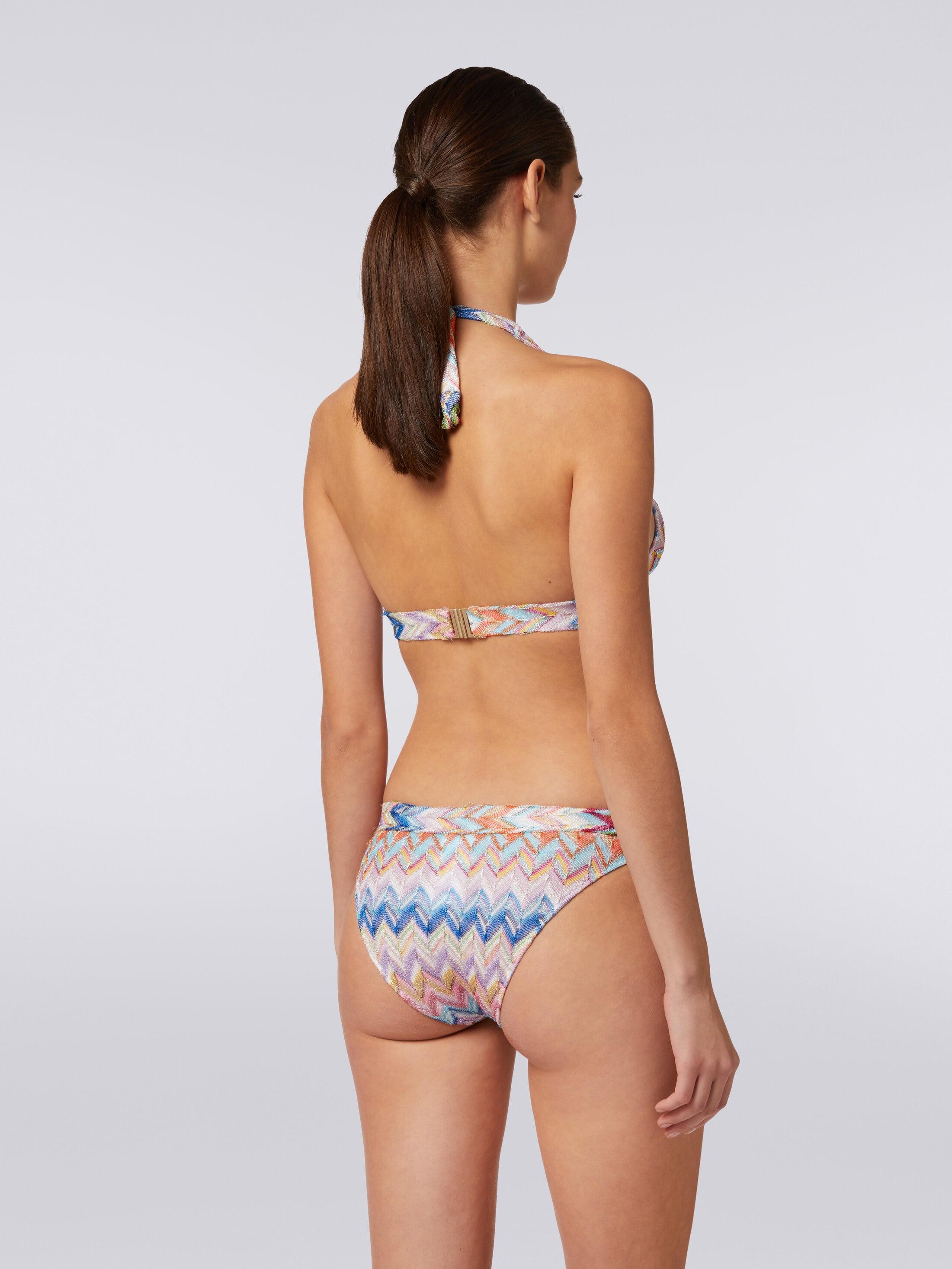 Bikini in zigzag viscose with lurex Product Image