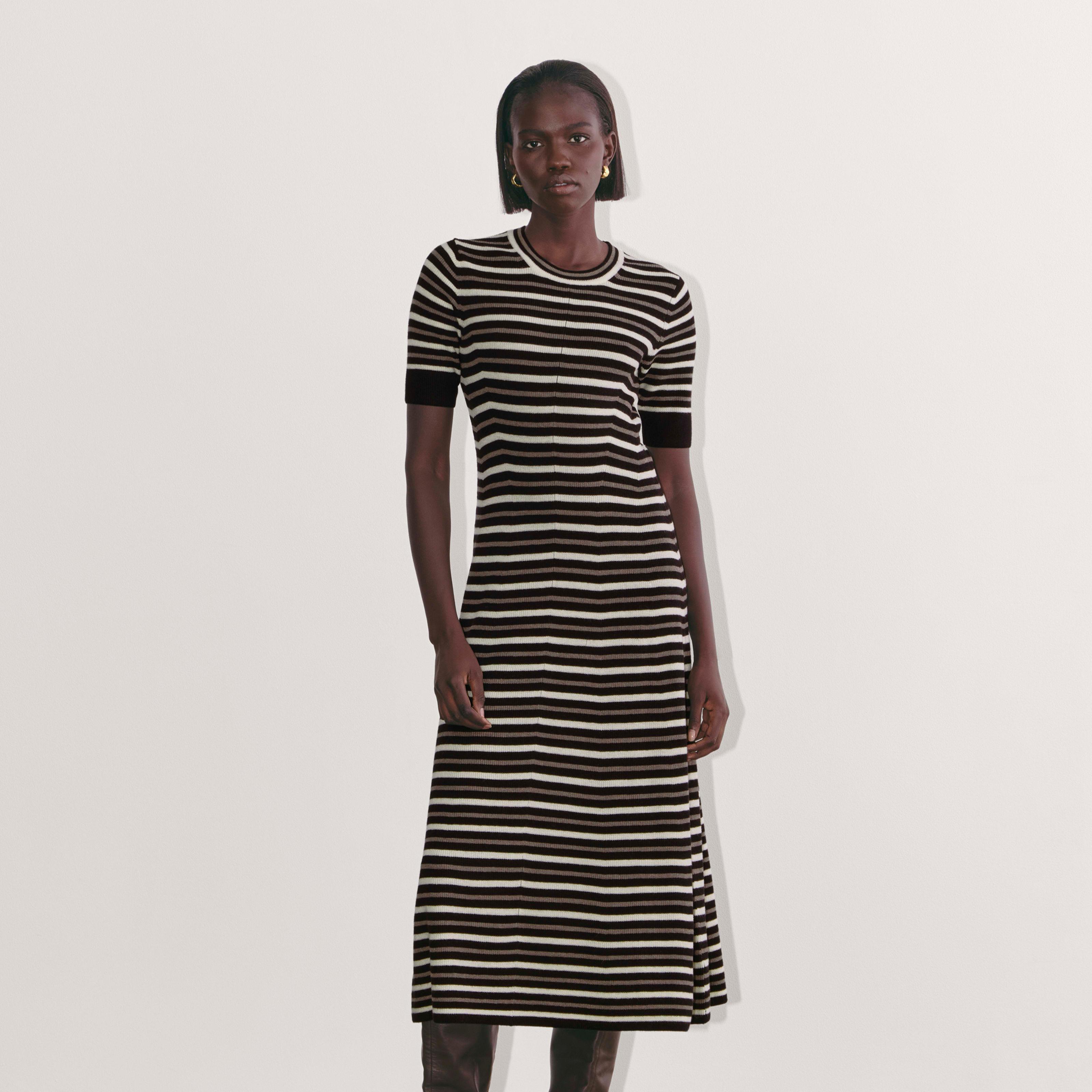 The Ribbed Sweater Dress Product Image