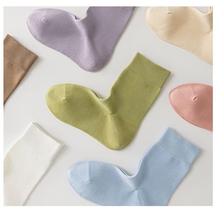 Plain Crew Socks Product Image