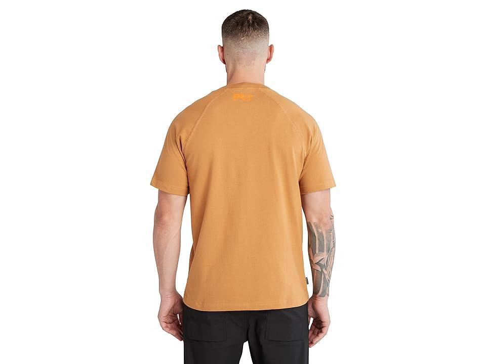 Timberland PRO Core Reflective PRO Logo Short Sleeve T-Shirt (Wheat Boot) Men's Clothing Product Image