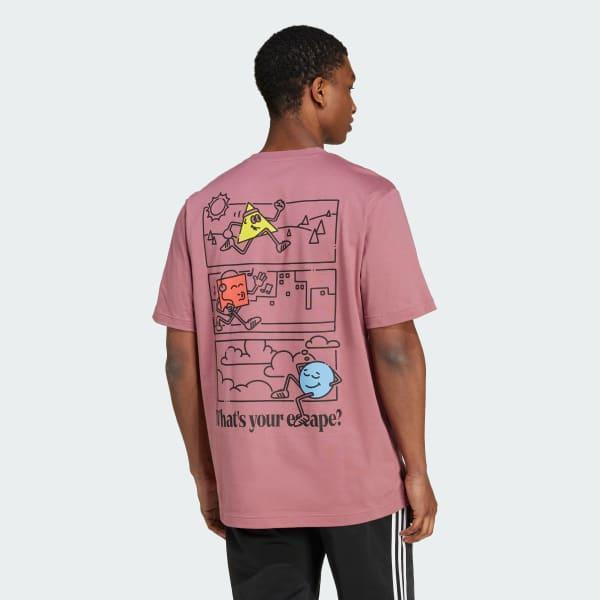 Positivity Shapes Graphic Tee Product Image