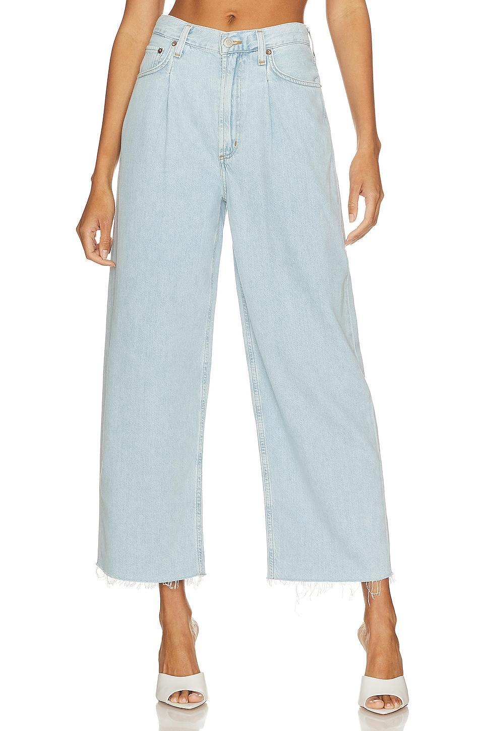 Dagna High Rise Pleat Baggy In Pivot AGOLDE Product Image