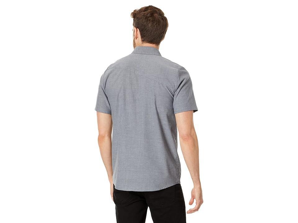 Volcom Everett Oxford Short Sleeve 1) Men's Clothing Product Image