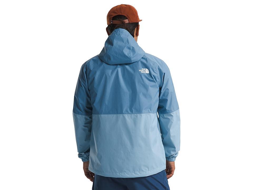 The North Face Antora Rain Hoodie (Indigo Stone/Steel ) Men's Clothing Product Image