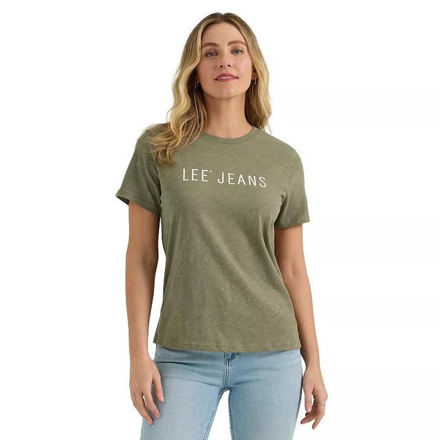 Womens Lee Crewneck Graphic Tee Product Image