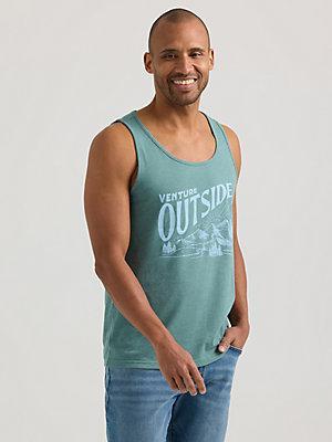 Men's Venture Outside Graphic Tank | Men's Tops | Lee® Product Image