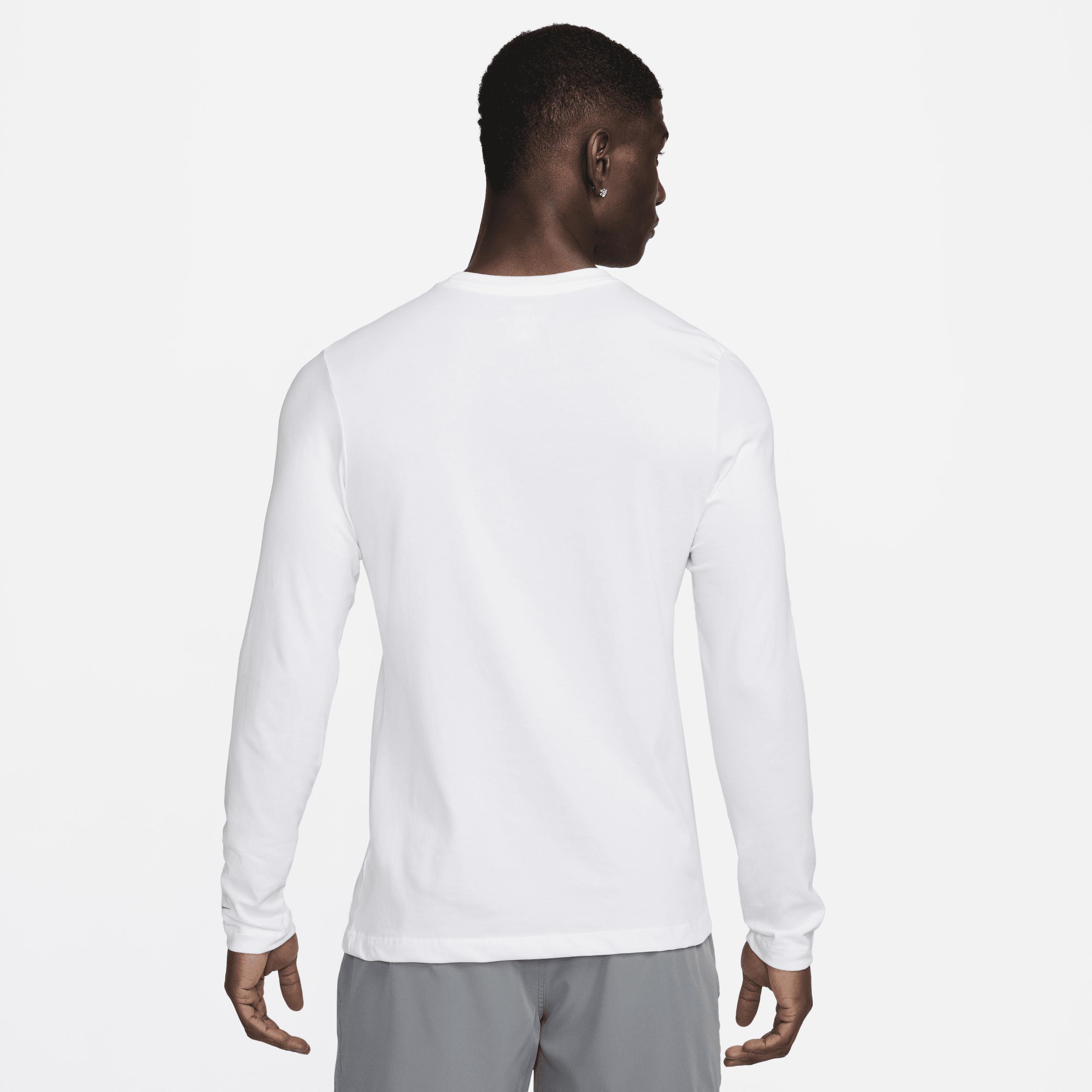 Nike Men's Dri-FIT Long-Sleeve Fitness T-Shirt Product Image