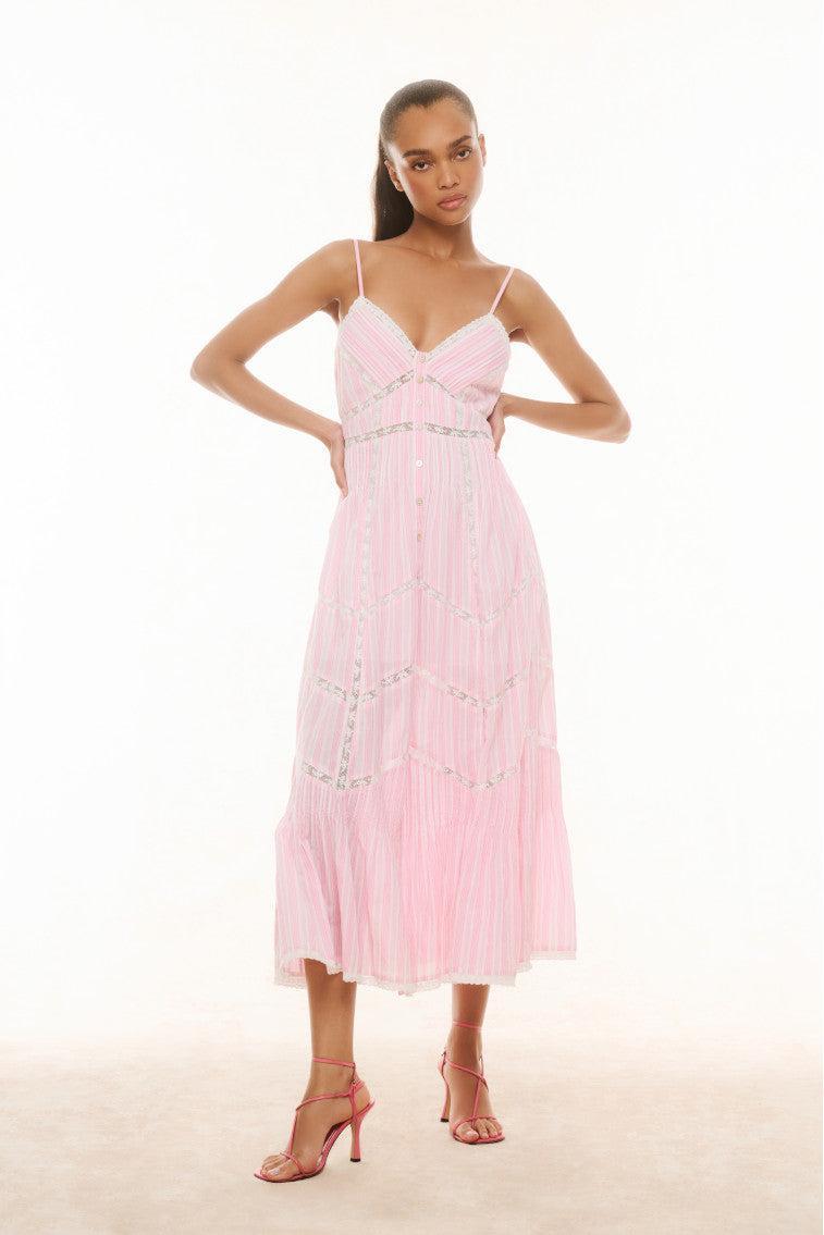 Esilda Cotton Midi Dress Product Image