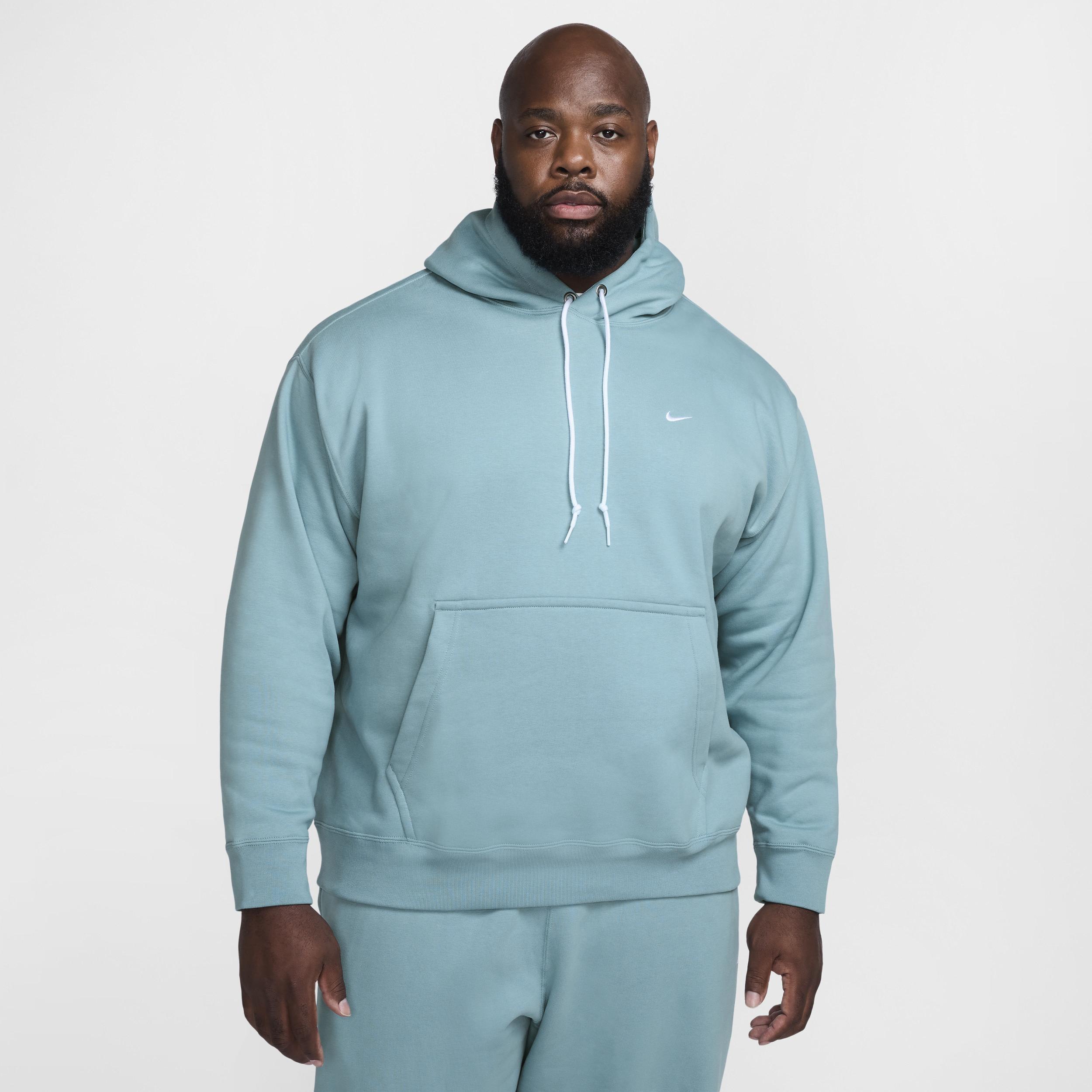 Nike Men's Solo Swoosh Fleece Pullover Hoodie Product Image