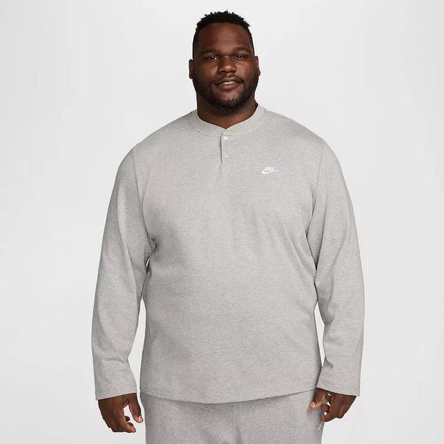 Nike Club Men's Long-Sleeve Henley Product Image