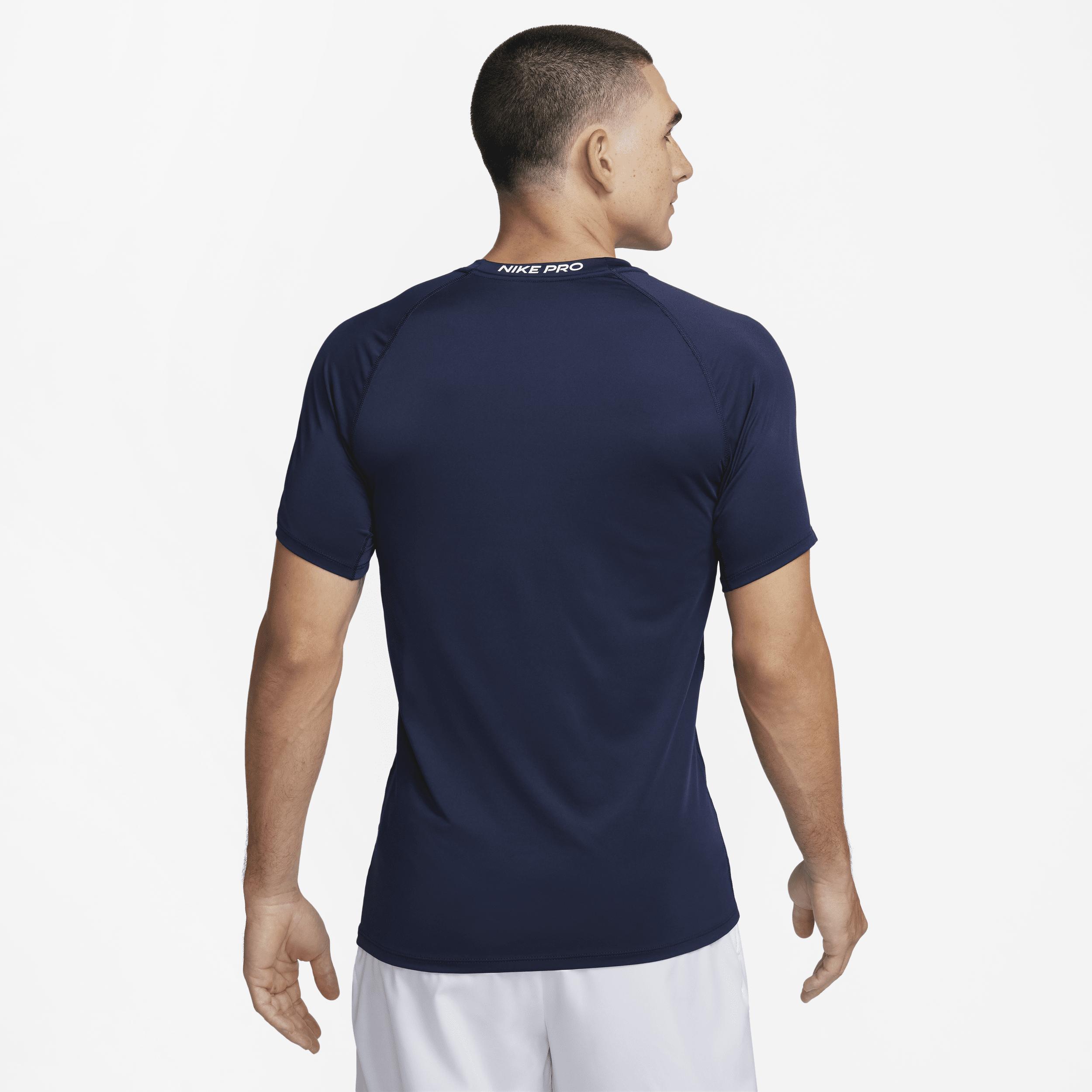 Nike Mens Slim Short Sleeve Top Obsidian/Black, X-Large - Mens Athletic Performance Tops at Academy Sports Product Image