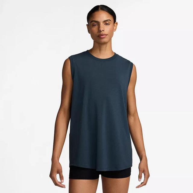 Womens Nike One Relaxed Crewneck Dri-FIT Tank Top Product Image