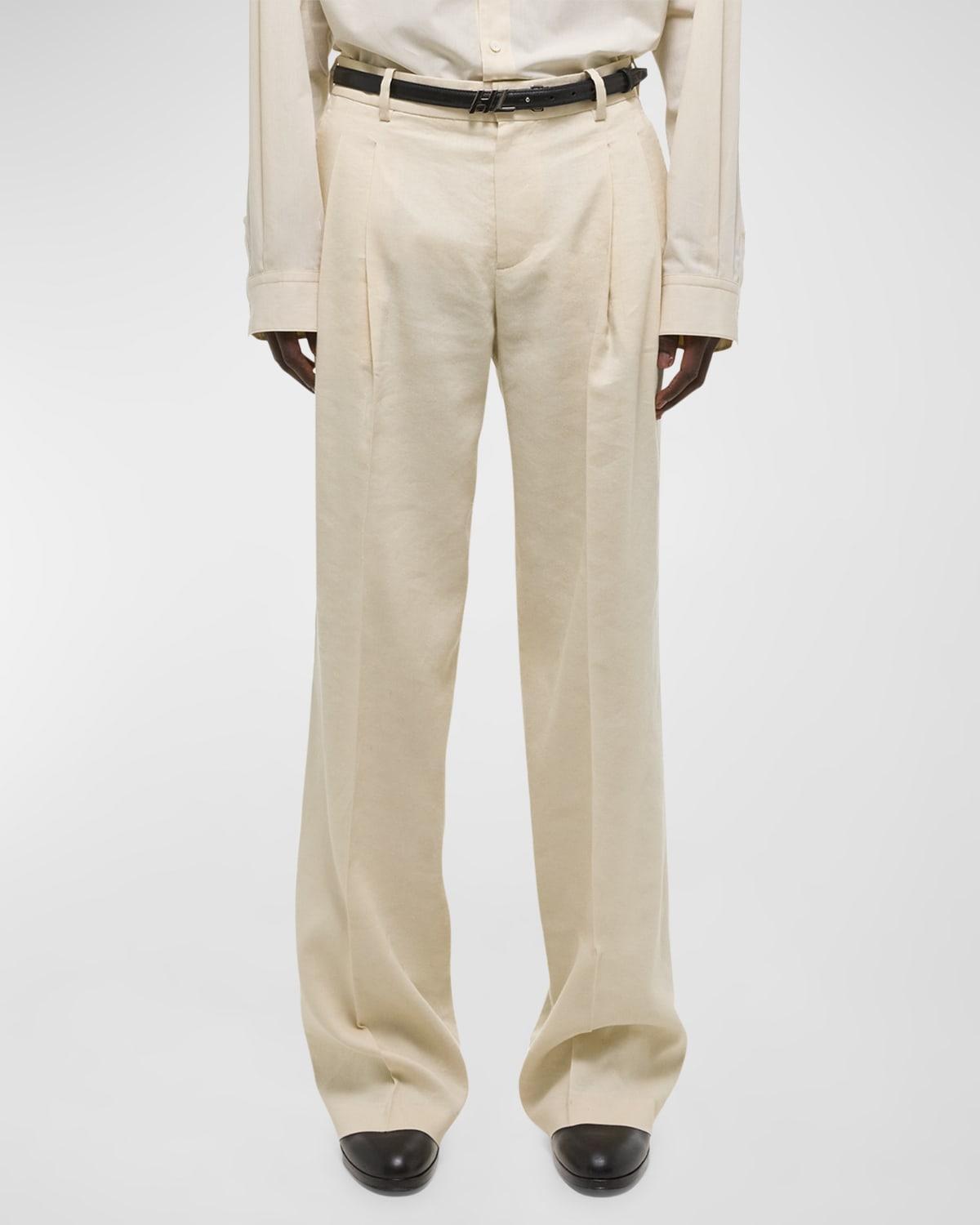 Men's Double-Pleated Pants Product Image