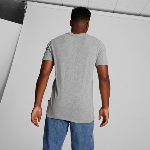 PUMA Essentials No. 1 Logo Men's T-Shirt in Medium Grey Heather Product Image