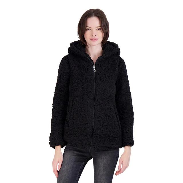 Madden Girl Women's Sherpa Zip Up Jacket Product Image