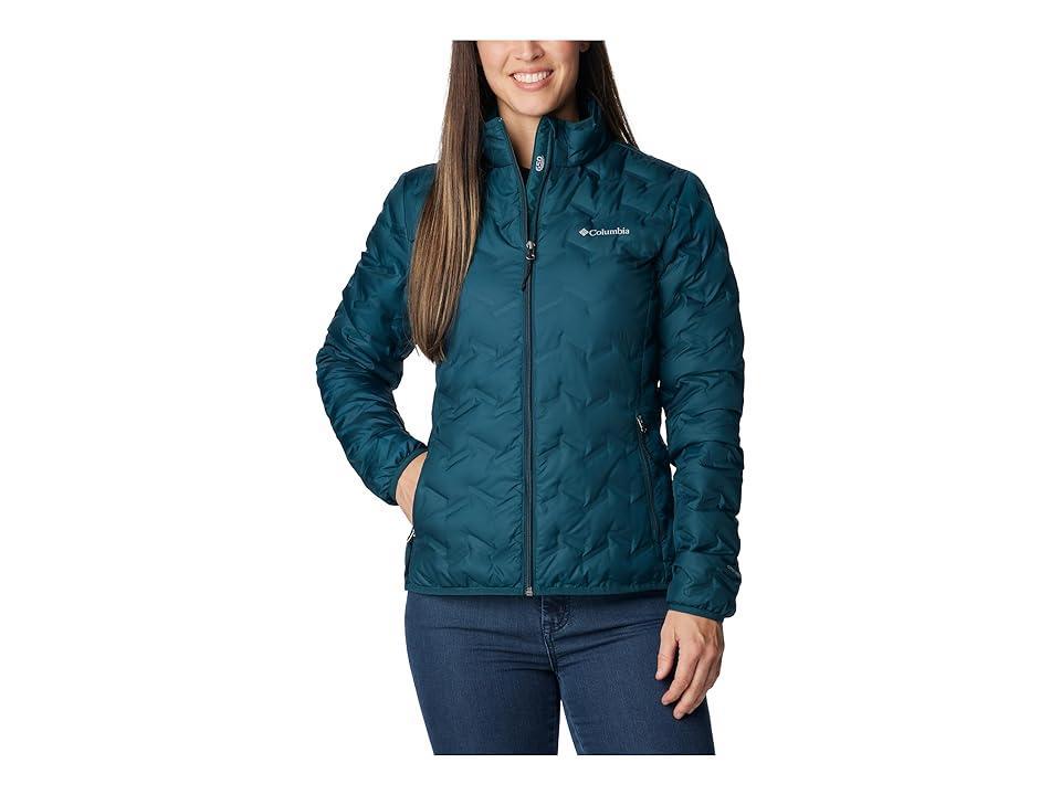 Columbia Delta Ridge Down Jacket (Night Wave) Women's Coat Product Image