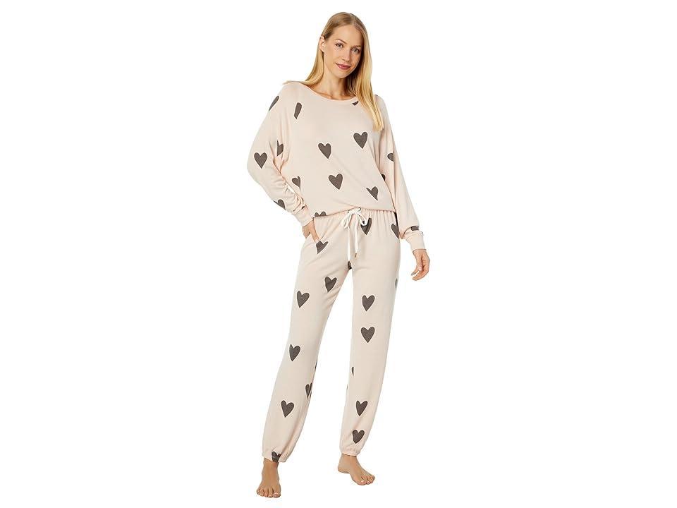 Honeydew Intimates Star Seeker Brushed Jersey Lounge Set (Fantasy) Women's Pajama Sets Product Image