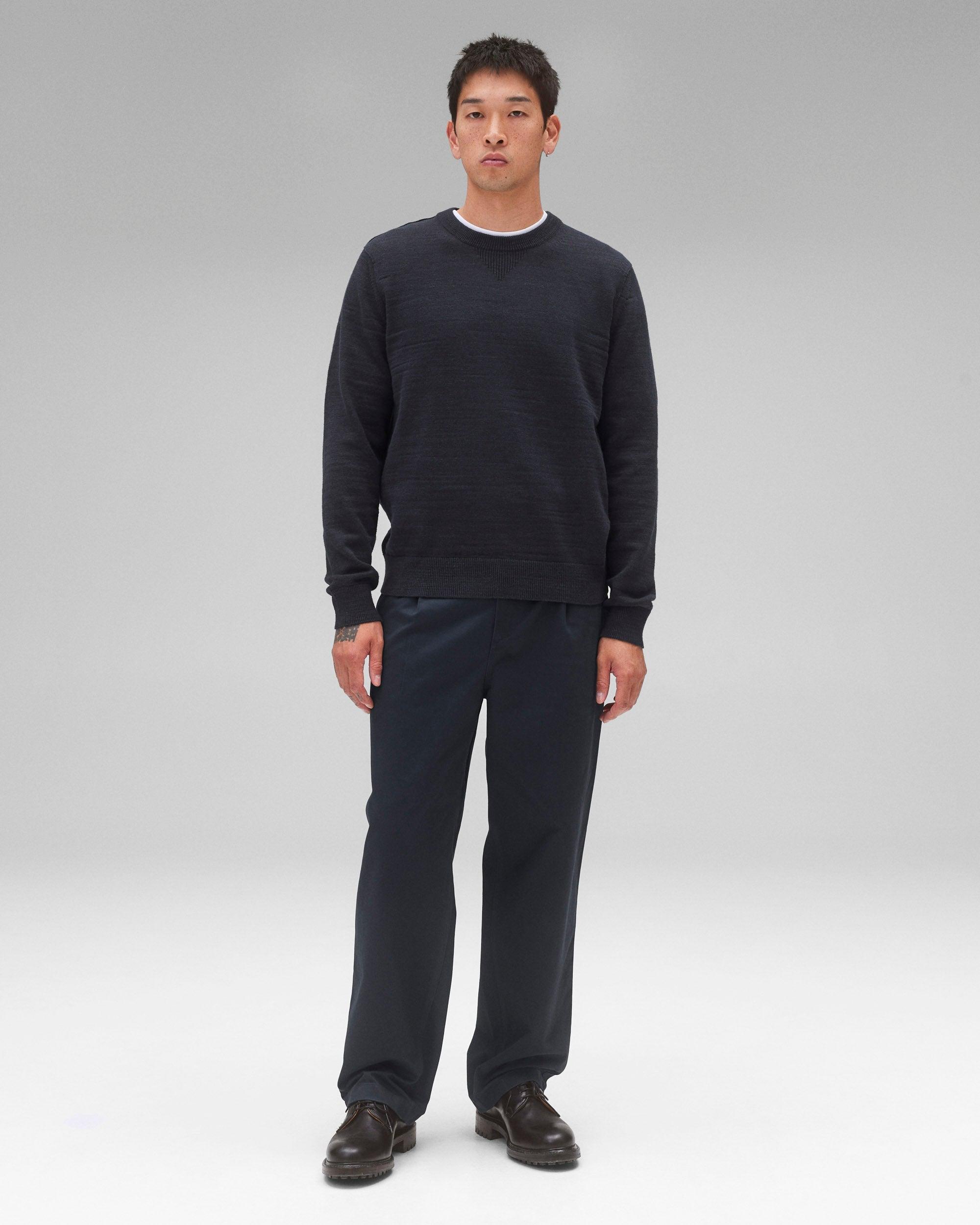 Cotton Slub Laurel Crewneck Male Product Image