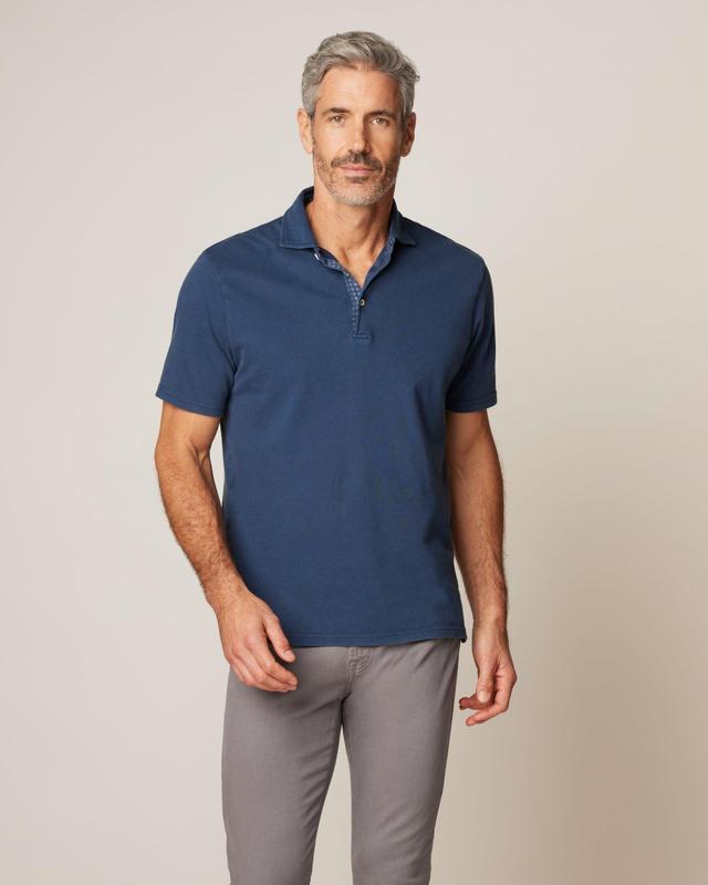 johnnie-O Shoreline Cotton Pique Polo Product Image