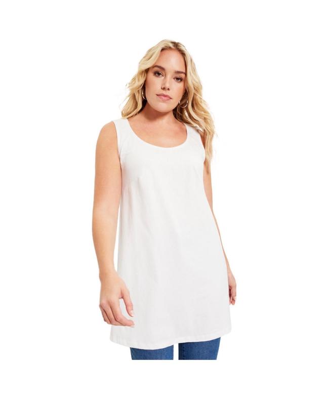 June + Vie Womens June + Vie Scoopneck One + Only Tunic Tank Product Image