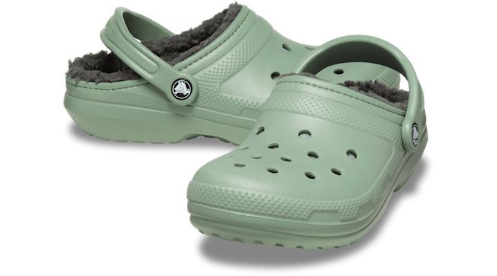 Crocs Classic Fuzz Lined Adult Clogs, Womens Product Image