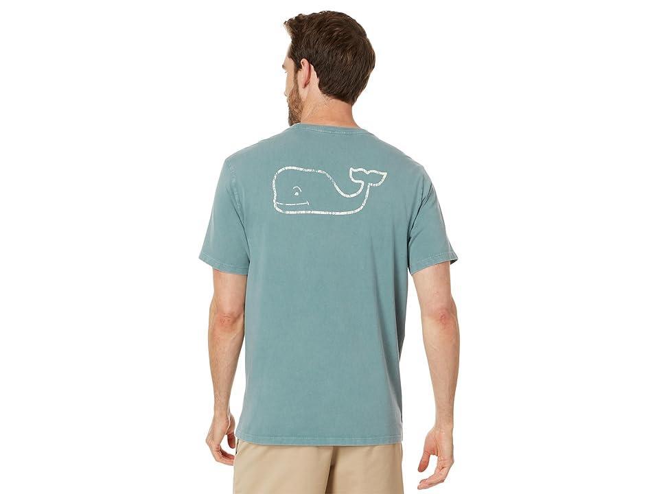 Vineyard Vines Heritage Wash Whale Short-Sleeve Tee (Smoke ) Men's T Shirt Product Image