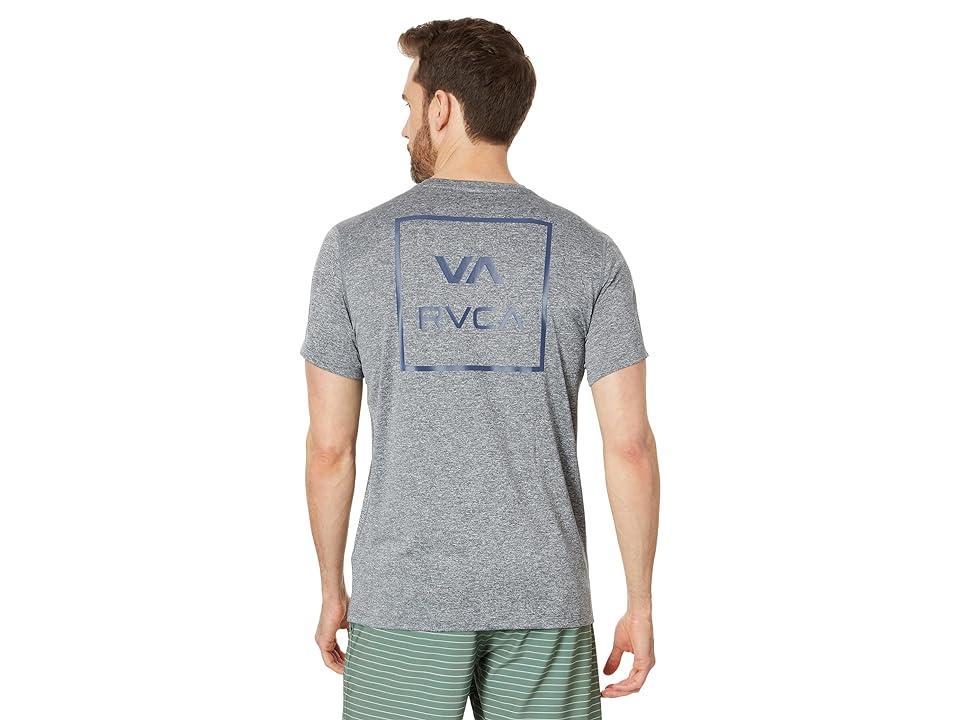 RVCA RVCA Short Sleeve Surf Shirt (Athletic Heather) Swimwear Product Image