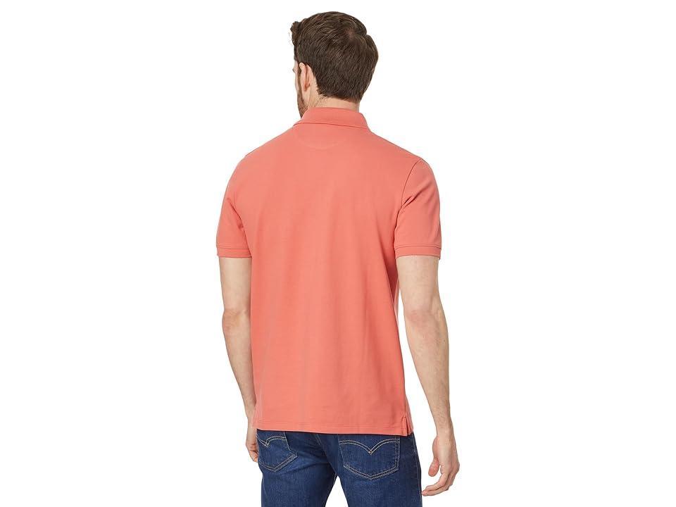 Timberland Pique Short Sleeve Polo (Burnt Sienna App) Men's Short Sleeve Knit Product Image