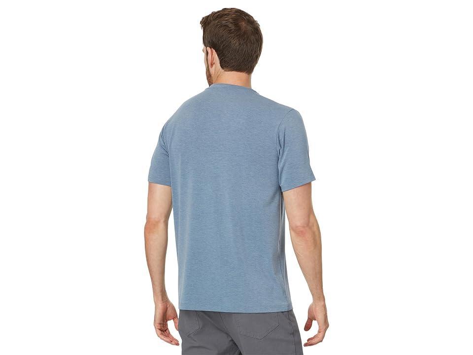 Free Fly Bamboo Flex Pocket Tee (Heather Deepwater) Men's T Shirt Product Image