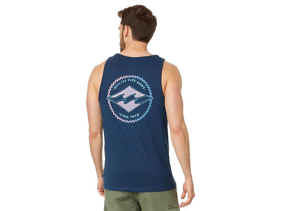 Billabong Rotor Diamond Tank (Dark ) Men's Clothing Product Image