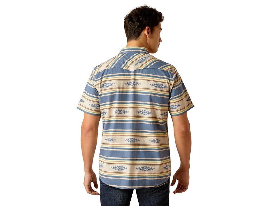 Ariat Hebastian Retro Fit Shirt (Sandshell) Men's Clothing Product Image