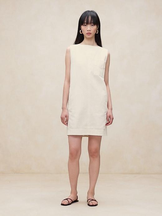 Hemp-Cotton Shift Dress Product Image