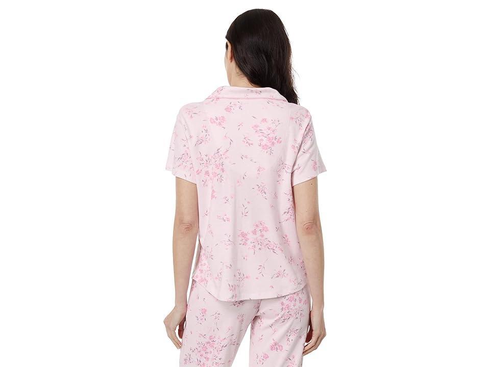 Karen Neuburger Petite Blossom Short Sleeve Printed Girlfriend PJ Set (Sweet Sunday Floral) Women's Pajama Sets Product Image