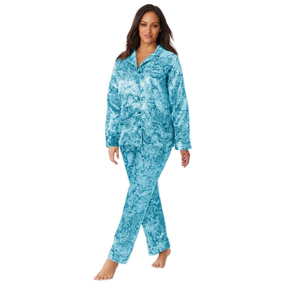 Amoureuse Womens The Luxe Satin Pajama Set Product Image