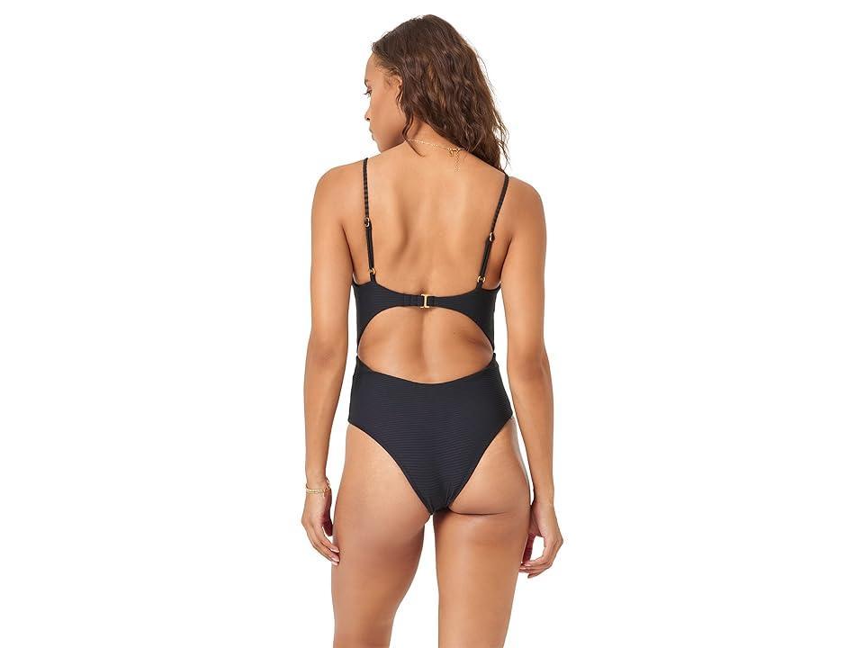 LSPACE Kyslee Twisted Cutout One-Piece Swimsuit Product Image