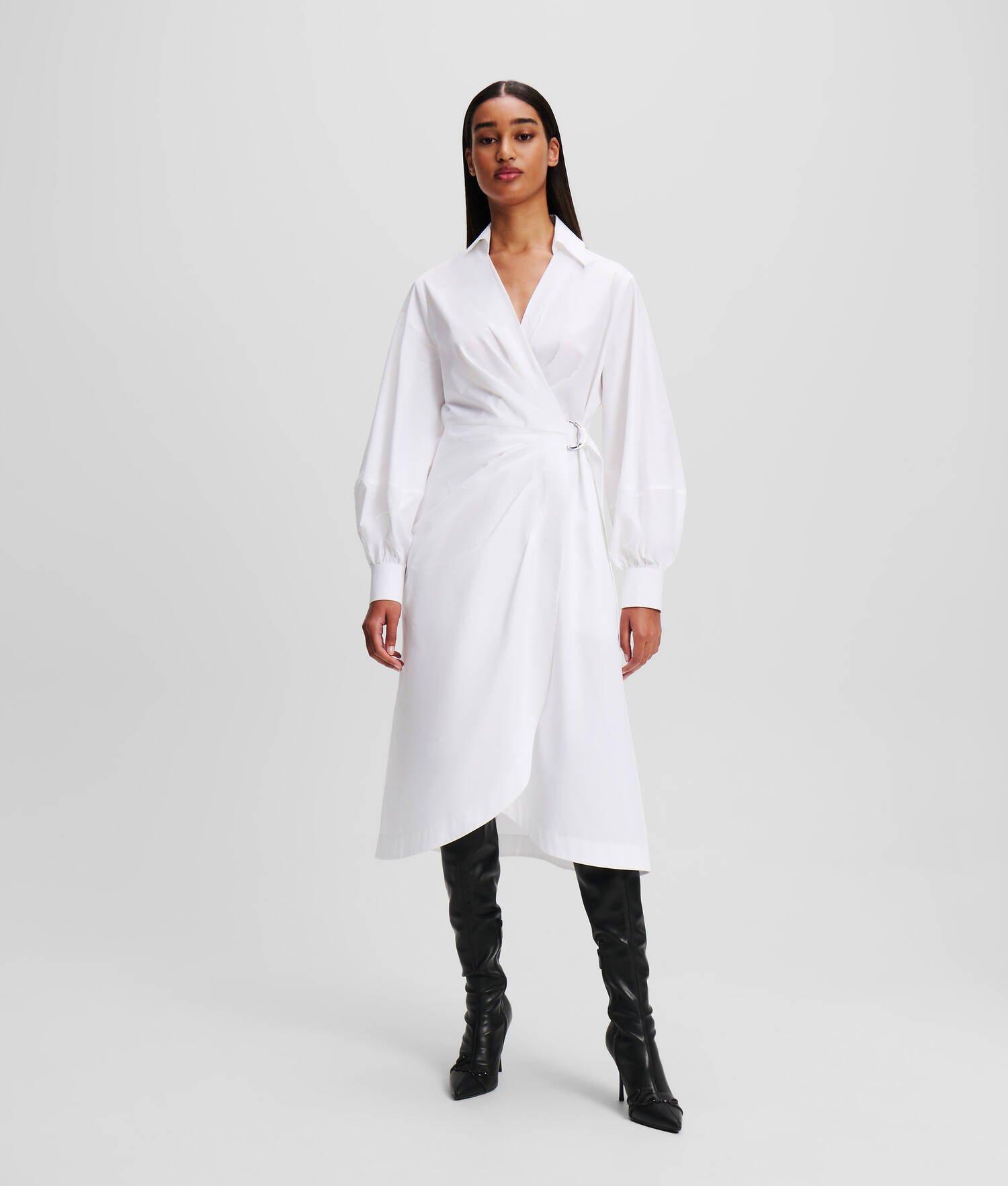 WRAP SHIRT DRESS product image