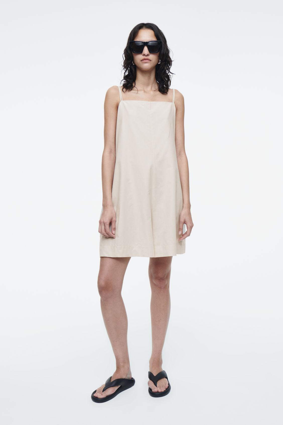 SQUARE-NECK PLAYSUIT Product Image